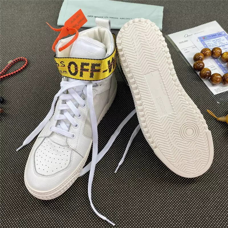 basket off white hi top collab chaussure owhwm785528
